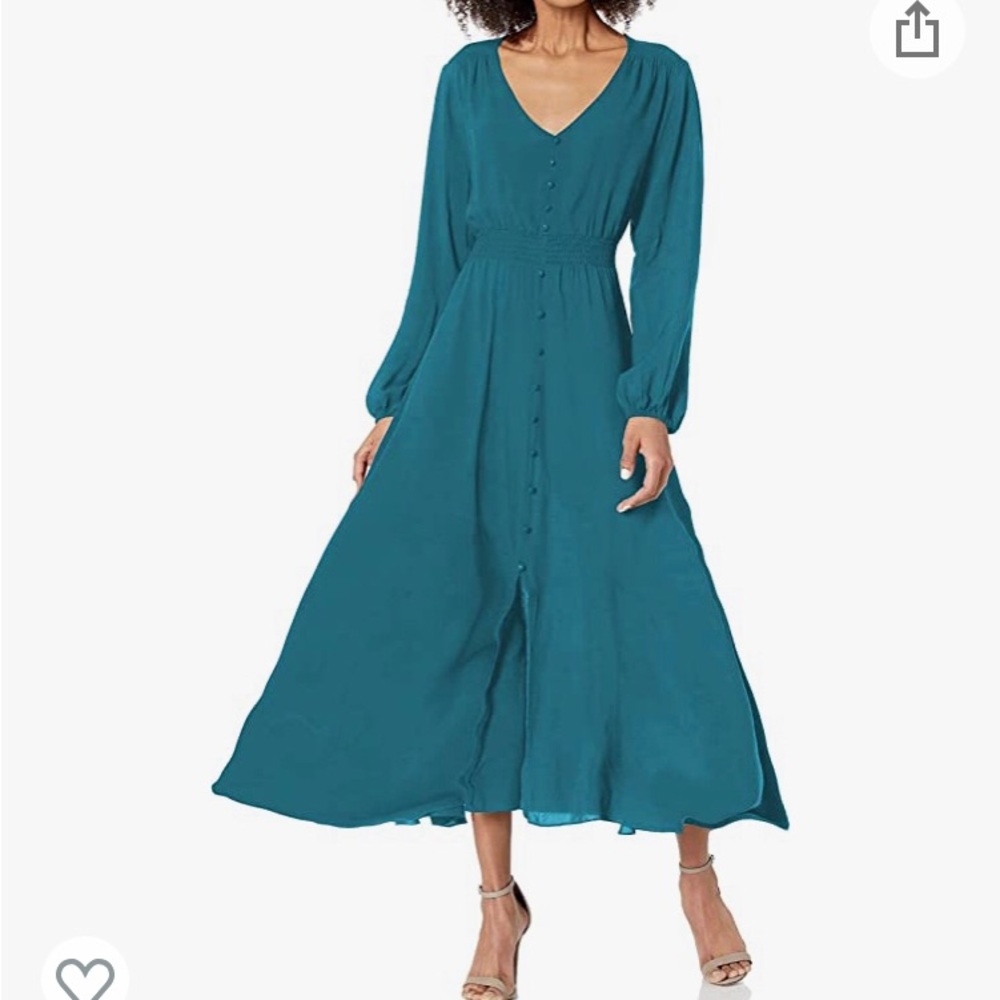 MIAMINE Women V-Neck Casual Dress
